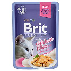 Brit Premium Cat Delicate Filety v želé s kuracinou 85 g