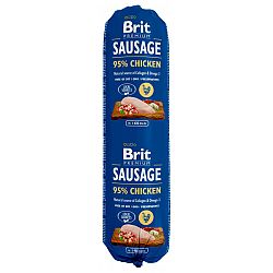 Brit Sausage saláma pre psov kura 800g