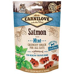 Carnilove Cat Crunchy Snack salmon with mint with fresh meat 50 g