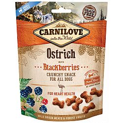 Carnilove Dog Crunchy Snack Ostrich with Blackberries with fresh meat 200 g