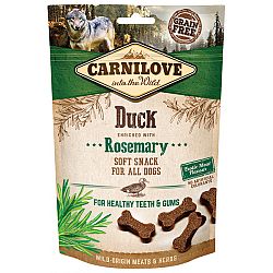 Carnilove Dog Semi Moist Snack duck enriched with rosemary 200 g