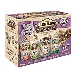 Carnilove kapsička Cat Multipack 12x85g