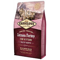 Carnilove kitten granuly Healthy Growth losos a morka 2 kg