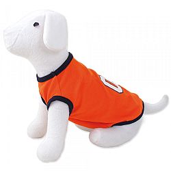 DOG FANTASY Tričko sport 01 XL oranžové