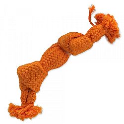 Dog Fantasy uzol pískací 2 knoty 22cm oranžový