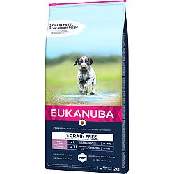 Eukanuba granuly pre štenatá Giant Grain Free Ocean Fish 12kg