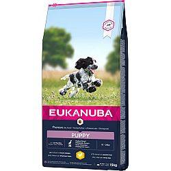 Eukanuba granuly Puppy Medium 15kg