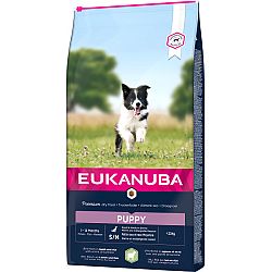 Eukanuba puppy small & medium jahňa 12 kg