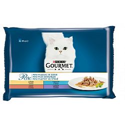 Gourmet Perle Cat kapsička Mini filetky v šťave 4 x 85 g