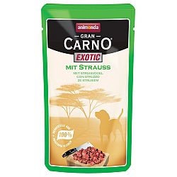 Gran Carno kaps. Exotic pstrosie maso 125g