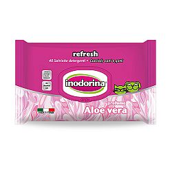 Inodorina obrúsky Aloe Vera 40 ks