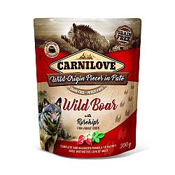 Kapsička Carnilove Dog Pouch Paté diviak so šípkami 300 g