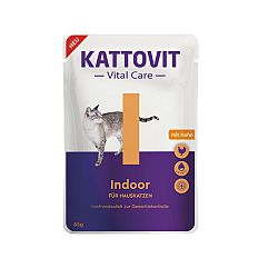 Kattovit Indoor kapsičky kura 85g