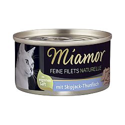 Konzerva MIAMOR Feine Filets Naturelle skipjack - tuniak v šťave 80g