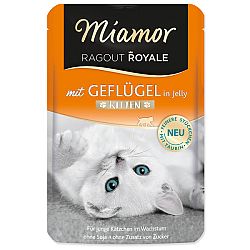 Miamor Ragout Royale kapsička kitten hydina v želé 100 g