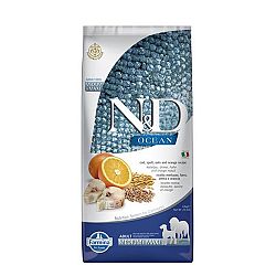 N&D Low Grain dog Adult M/M Codfish and Orange 12 kg