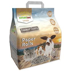 Nature Land podstieľka Paper Rolls 10 l