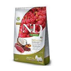 ND Dog GF Quinoa Adult Mini Skin kačka a kokos 0,8 kg