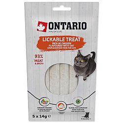 Ontario cat lízacia poch. 5x14 g kura/ovos