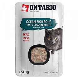 Ontario Cat polievka morská ryba so zeleninou 40 g