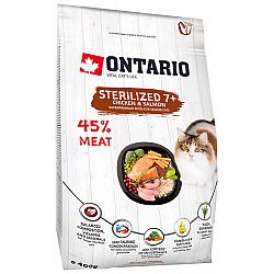 Ontario cat sterilised 7+ 0,4 kg