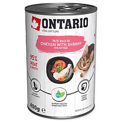 Ontario konzerva kuracie mäso s krevetami s rakytníkom 400 g