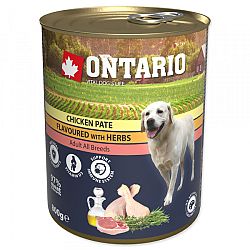 Ontario konzerva mleté kuracie s príchuťou bylín 800g