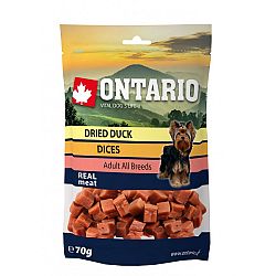 ONTARIO Snack Duck Dice Small dog 70g