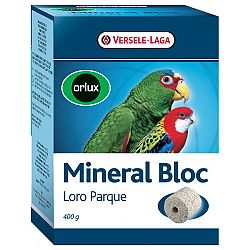 ORLUX Mineral Bloc Loro Parque 400g lisovaný grit s koralmi-pre veľké papagáje