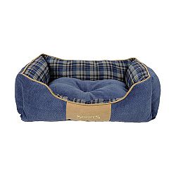 Pelech SCRUFFS Highland Box Bed modrý 60cm