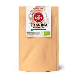 Pet Farm Family dog pamlsok stejk BIO kravina - hovädzie 50 g