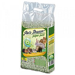 Pet´s Dream podstielka papierová - Pelety Pets Dream Paper Pure 4,8 kg/ 10l