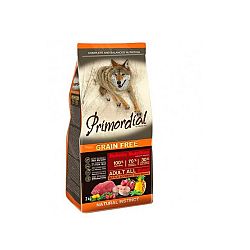 Primordial granuy Dog Adult byvol a makrela 12 kg