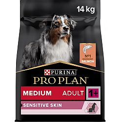 Pro Plan granuly Medium Adult Sensitive skin losos 14kg