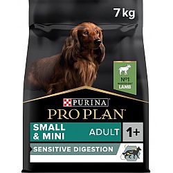 Pro Plan granuly Small & Mini Adult Sensitive Digestion jahňacie 7kg