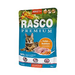 Rasco Premium Cat Adult kapsička morka v šťave 85 g