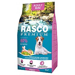 Rasco Premium dog granuly Adult Small 3 kg