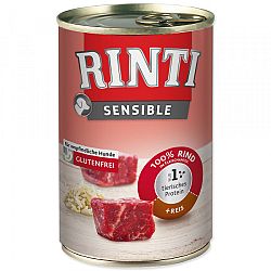 Rinti Konzerva Sensible hovädzie+ryža 400g