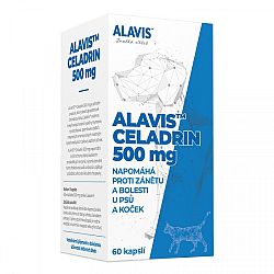 Tablety Alavis Celadrin pre psy a mačky 60cps 500mg