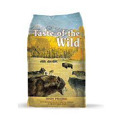 Taste of the Wild Dog High Prairie bizón a zverina 5,6 kg