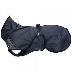 Trixie Aston kabát softshell M 45 cm, tmavomodrý/sivý