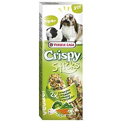 Tycinky Crispy so zeleninou pre kraliky a morcata 110g