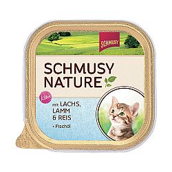 Vanicka Schmusy Nature´s Menu Junior losos jahna 100g