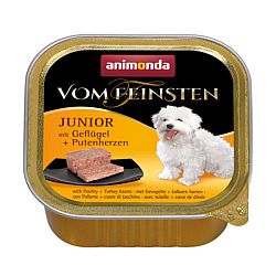 Vom Feinsten Junior - hydina a srdcia 150 g