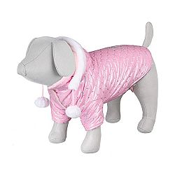 Zimny kabat Dog Princess, S: 36 cm, ruzovy