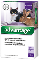 Advantage 80 10% 1x0,8ml pre mačky nad 4kg