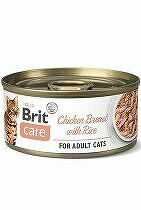 Brit Care Cat konz Fillets Breast&Rice 70g + Množstevná zľava zľava 15%