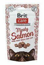 Brit Care Cat Snack Meaty Salmon 50g + Množstevná zľava