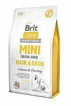 Brit Care Dog Mini Grain Free Hair & Skin 2kg zľava