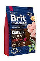 Brit Premium Dog by Nature Adult L 3kg zľava